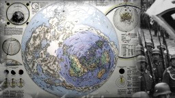 Германская нацистская карта Мира до смещения литосферы с арийскими доминионами следующая статья
